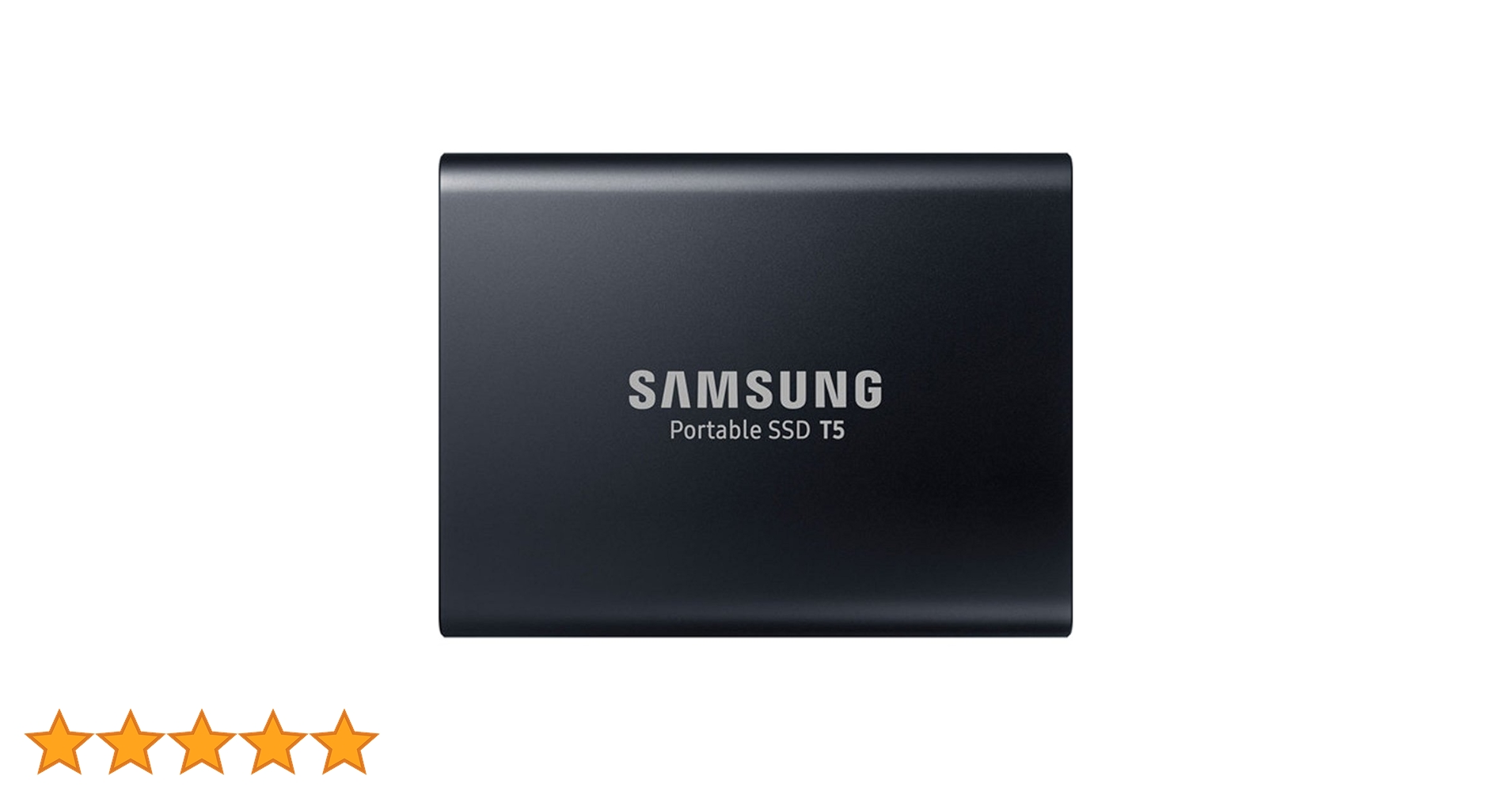 Samsung Portable SSD T5 黒 (1TB) Samsung T5 Portable SSD - Ultra-Fast Data Transfer Up to 540MB/s